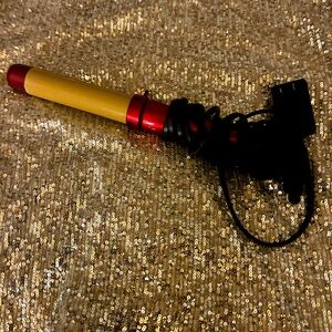chi orbit gold and Red Curling Wand